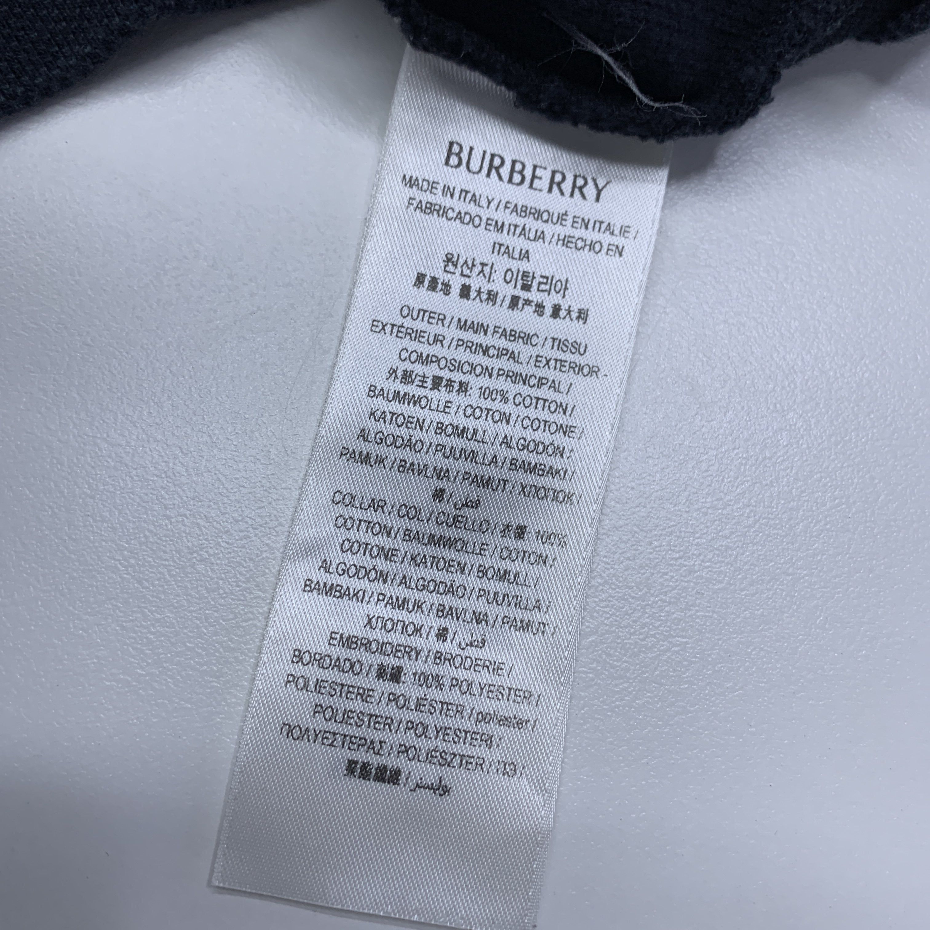 Burberry Burberry Equestrian Knight Logo Polo Shirt Black Size S Size US S / EU 44-46 / 1 - 4 Thumbnail