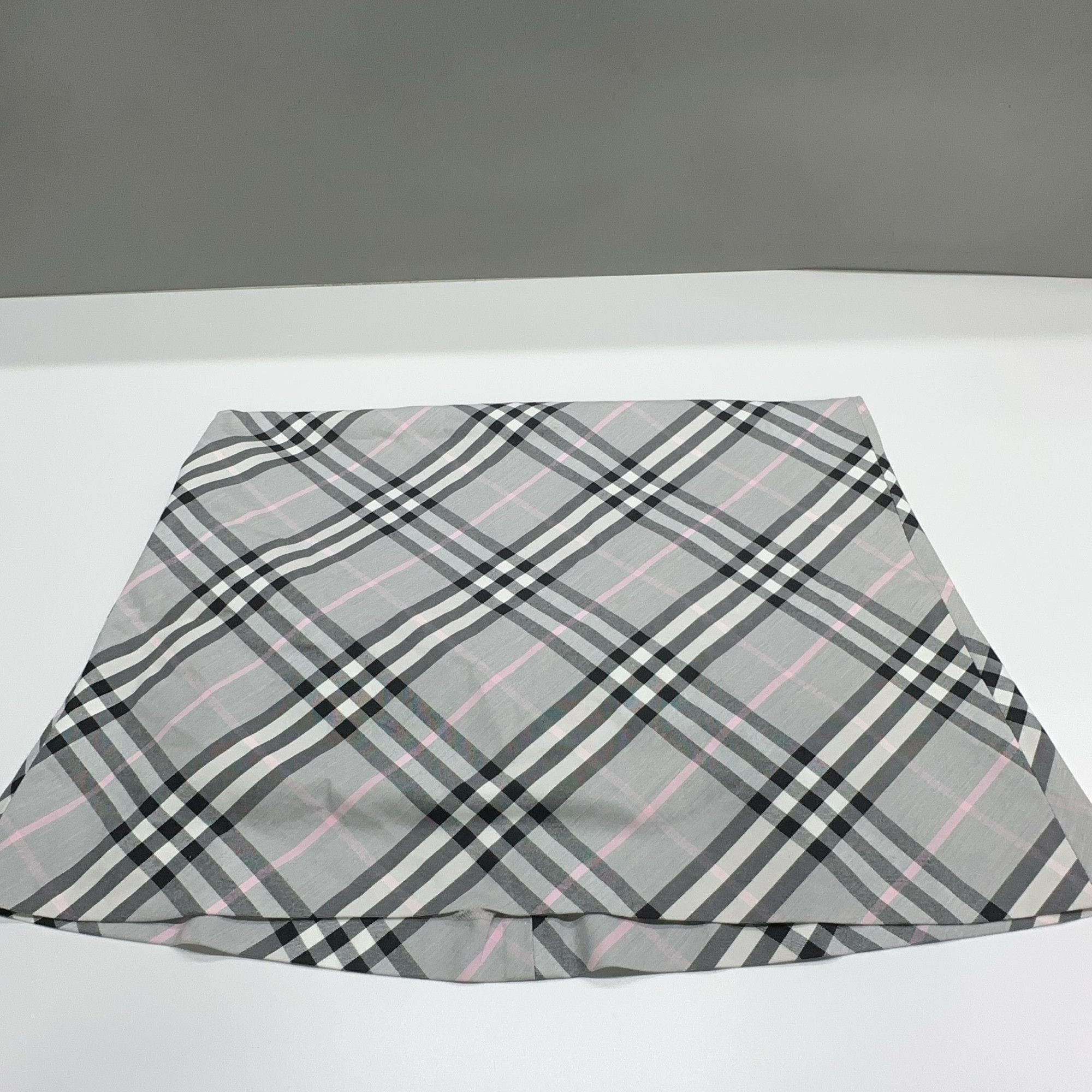 Burberry Burberry Gray Checkered Midi Skirt Size 38 Size 26" / US 2 / IT 38 - 6 Thumbnail