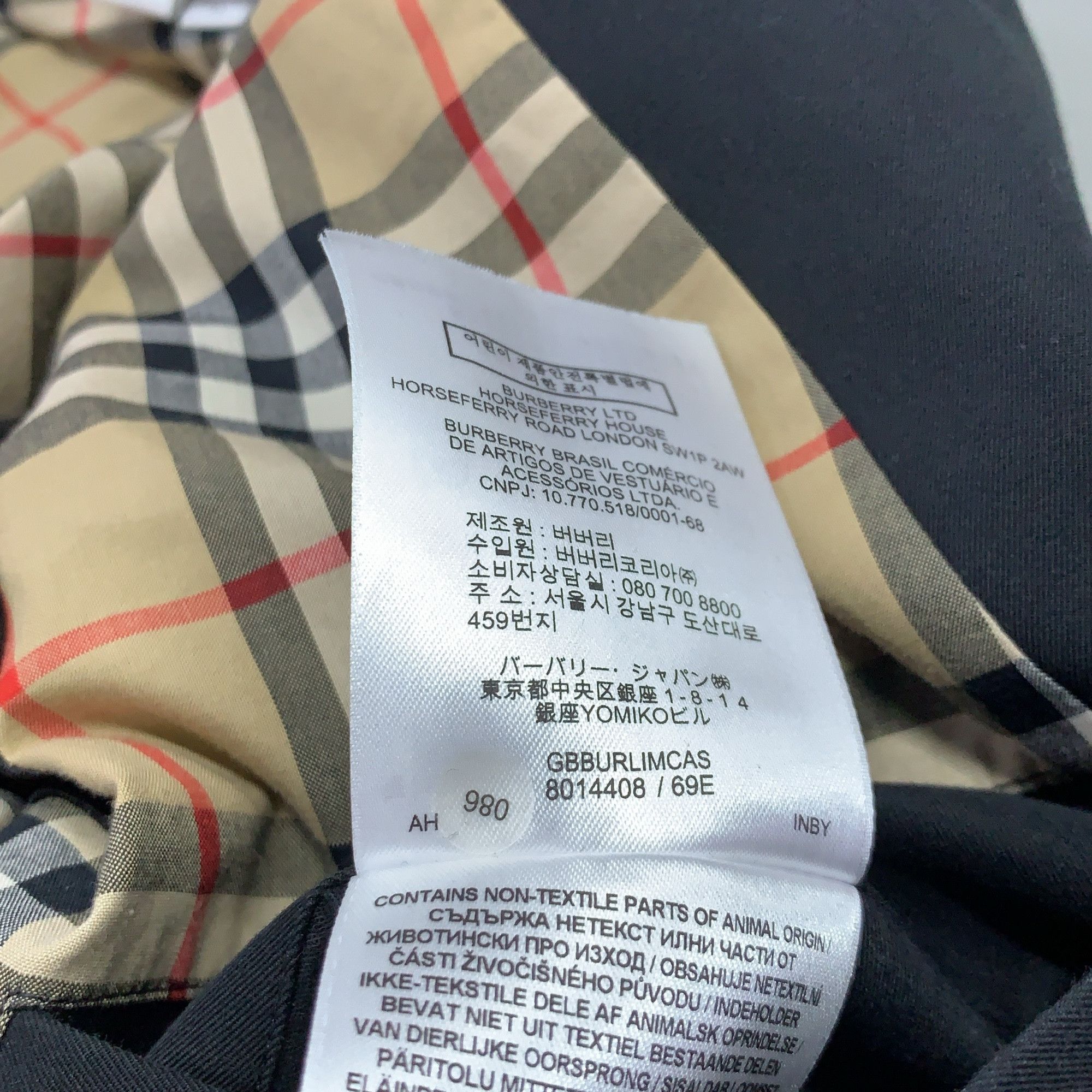 Burberry Burberry House Check Lined Single Breasted Coat Size S Size US S / EU 44-46 / 1 - 4 Thumbnail