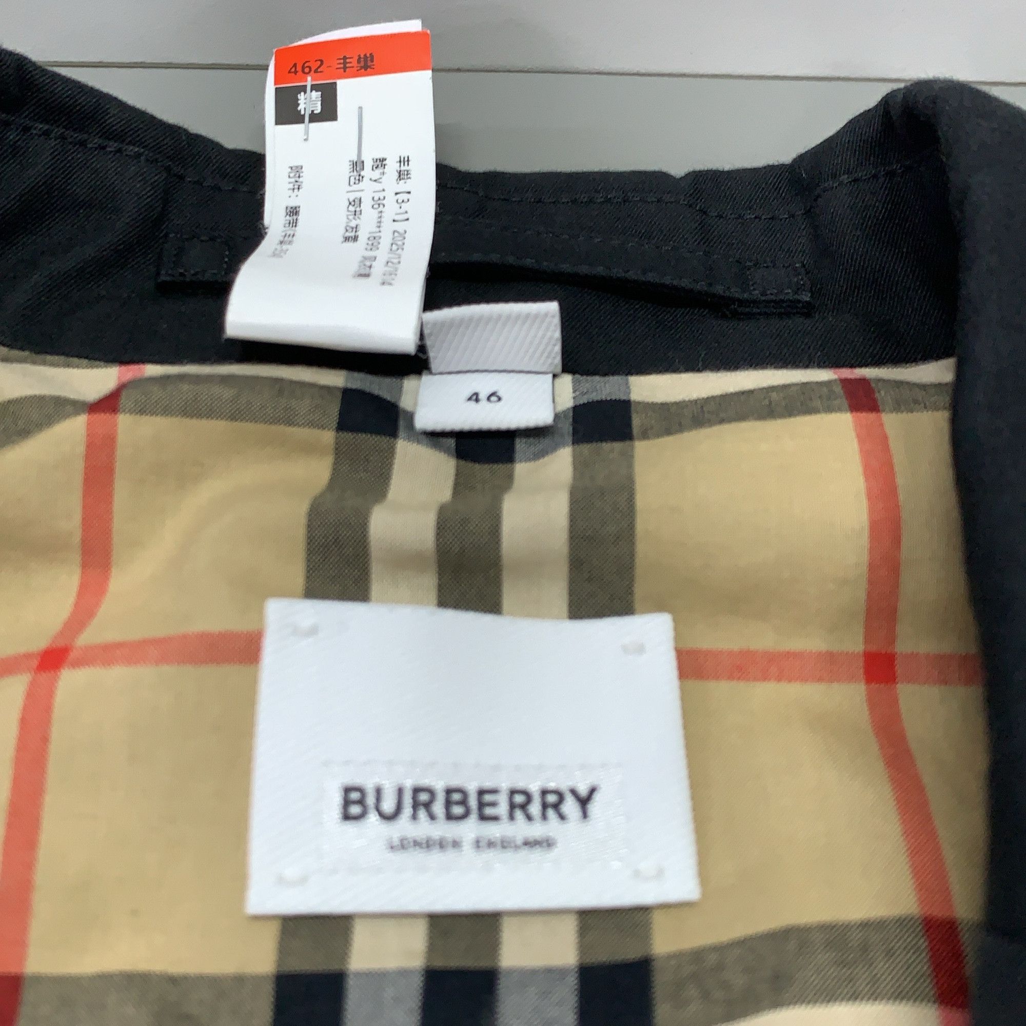 Burberry Burberry House Check Lined Single Breasted Coat Size S Size US S / EU 44-46 / 1 - 3 Thumbnail