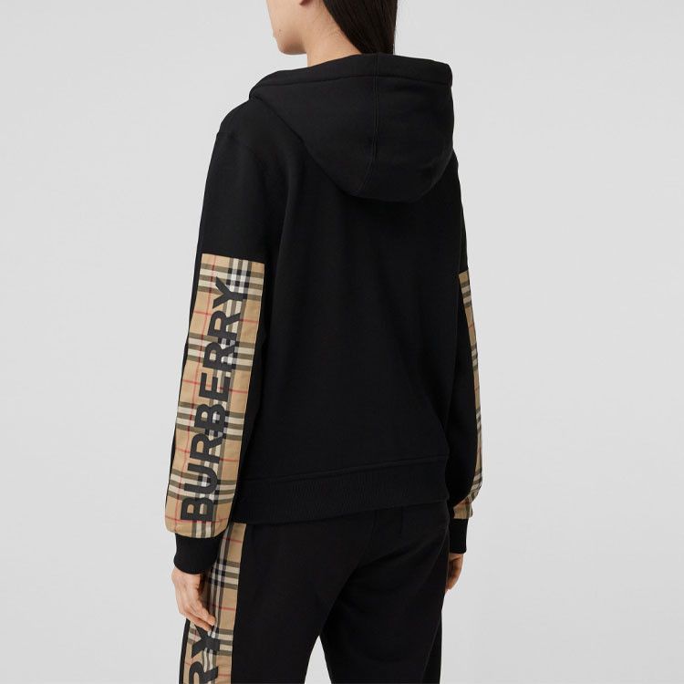 Burberry Burberry Logo Zip Up Hoodie Size XXS Size XXS / US 00 / IT 34 - 6 Thumbnail