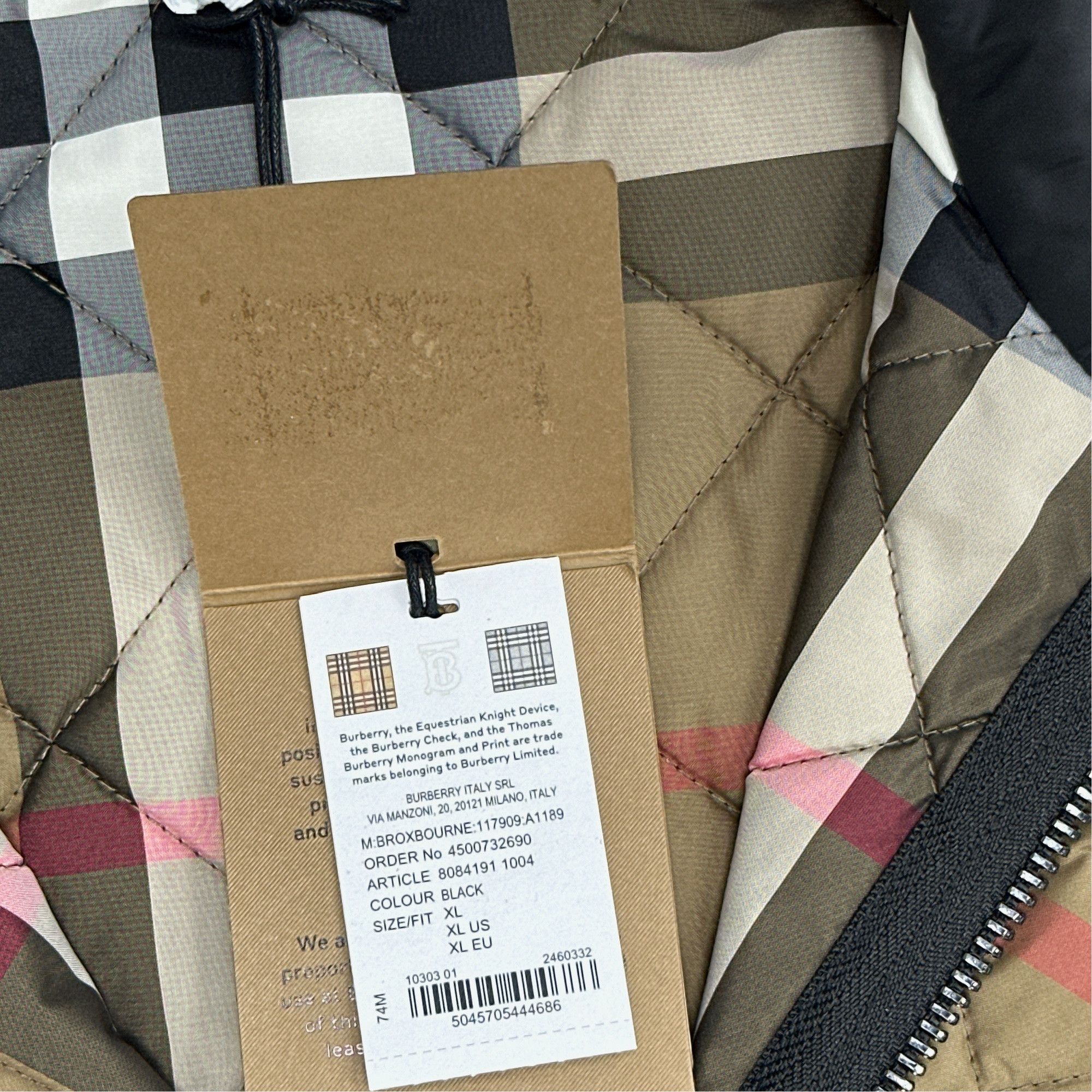 Burberry Burberry Quilted Check Lining Vest Size XL Size US XL / EU 56 / 4 - 3 Thumbnail