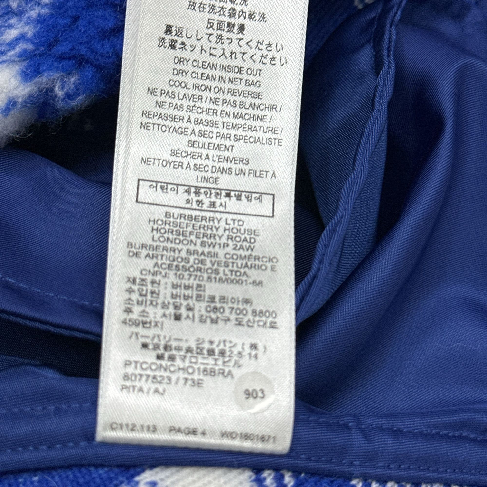 Burberry Burberry Knight Check Hooded Pullover Size S Size US S / EU 44-46 / 1 - 9 Thumbnail