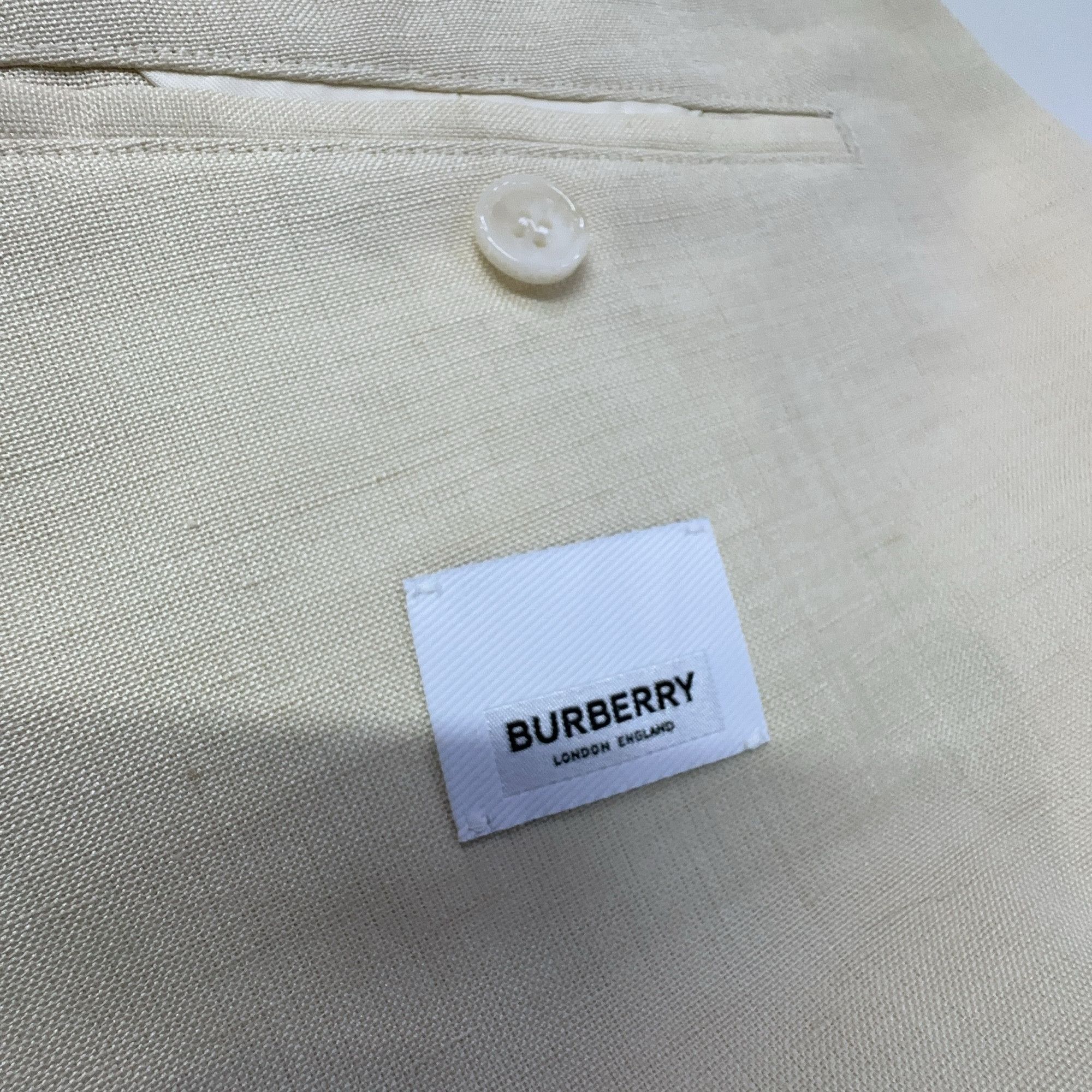 Burberry Burberry Solid Blazer Size 42R Size 42R - 3 Thumbnail