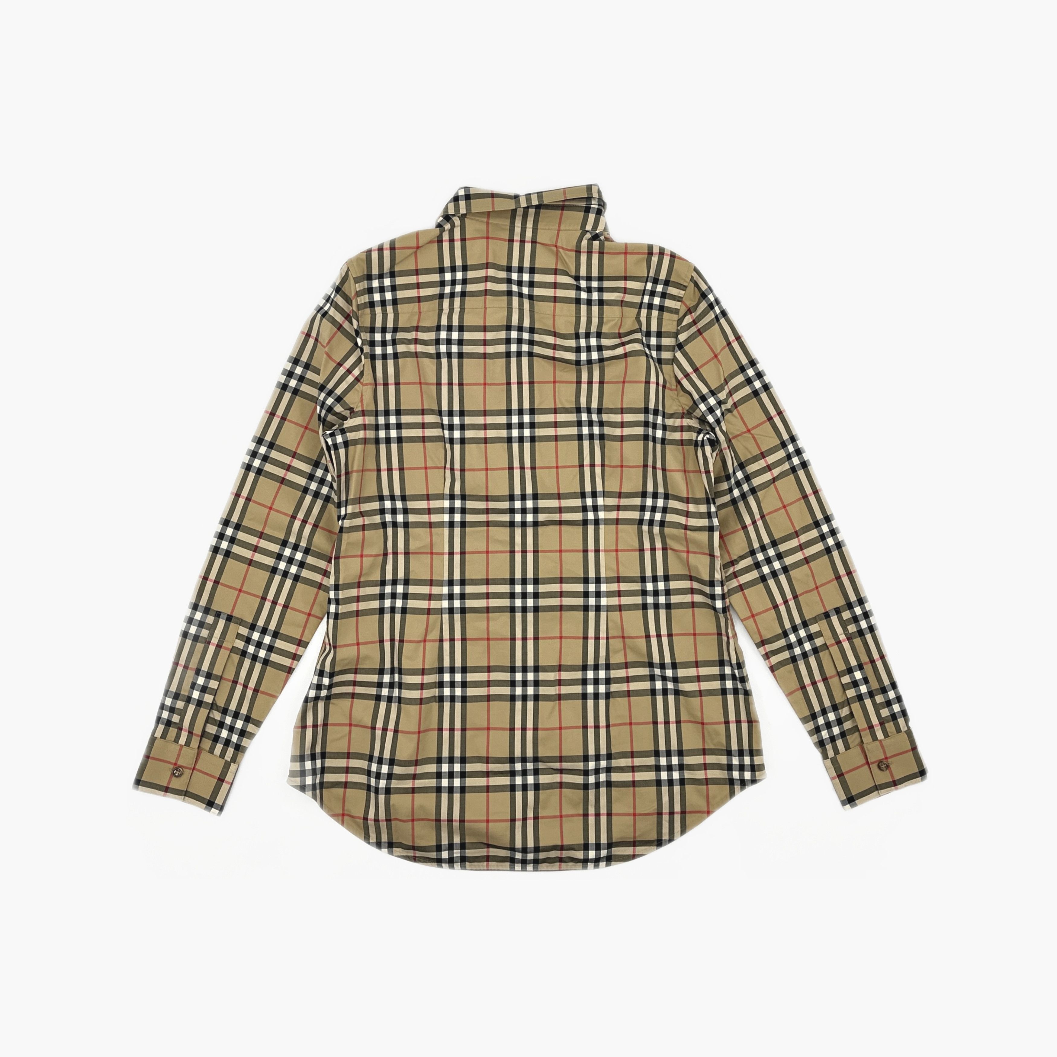 Burberry Burberry Check Cotton Button Up Shirt Size US 10 Size M / US 6-8 / IT 42-44 - 2 Thumbnail