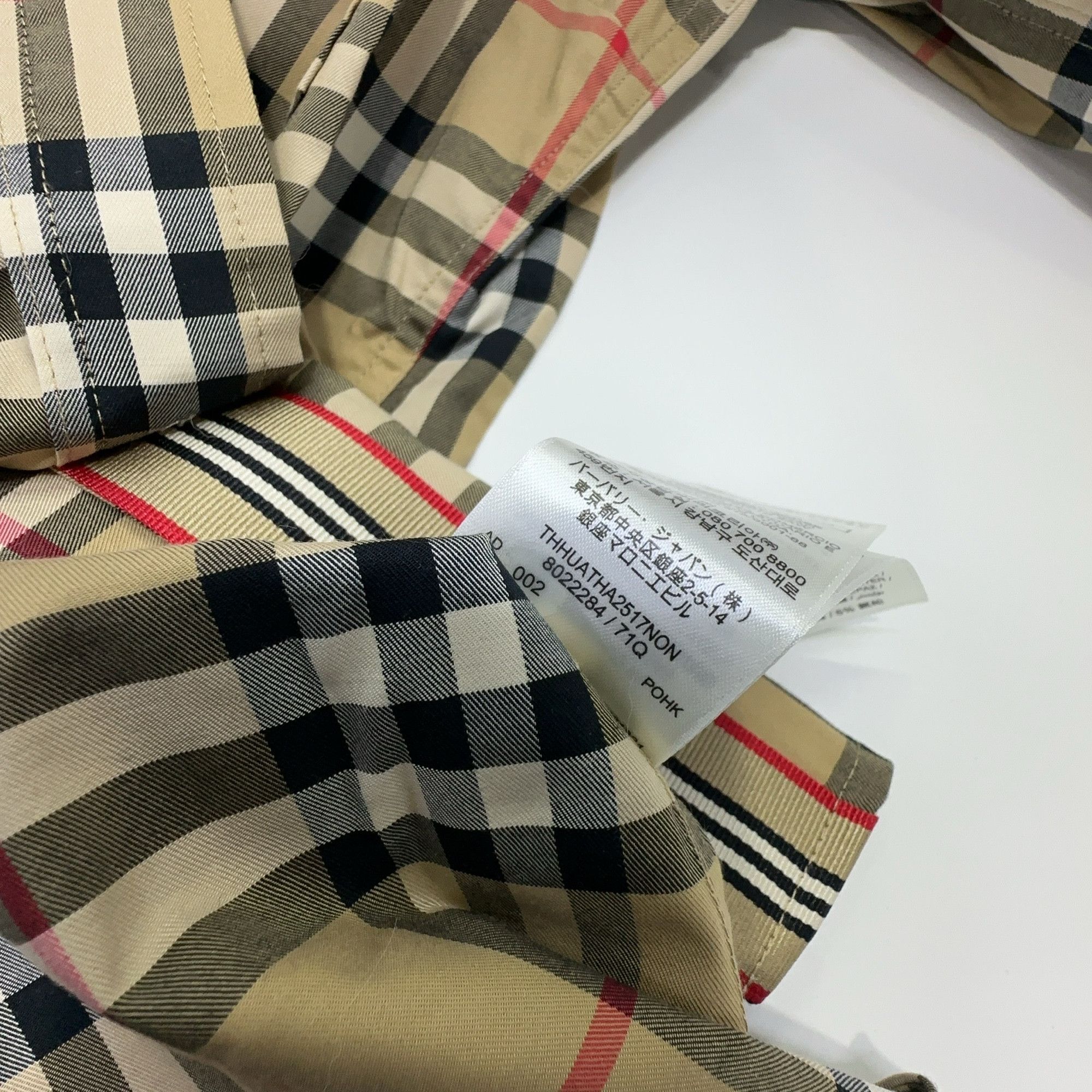 Burberry Burberry Check Cotton Button Up Shirt Size US 10 Size M / US 6-8 / IT 42-44 - 3 Thumbnail