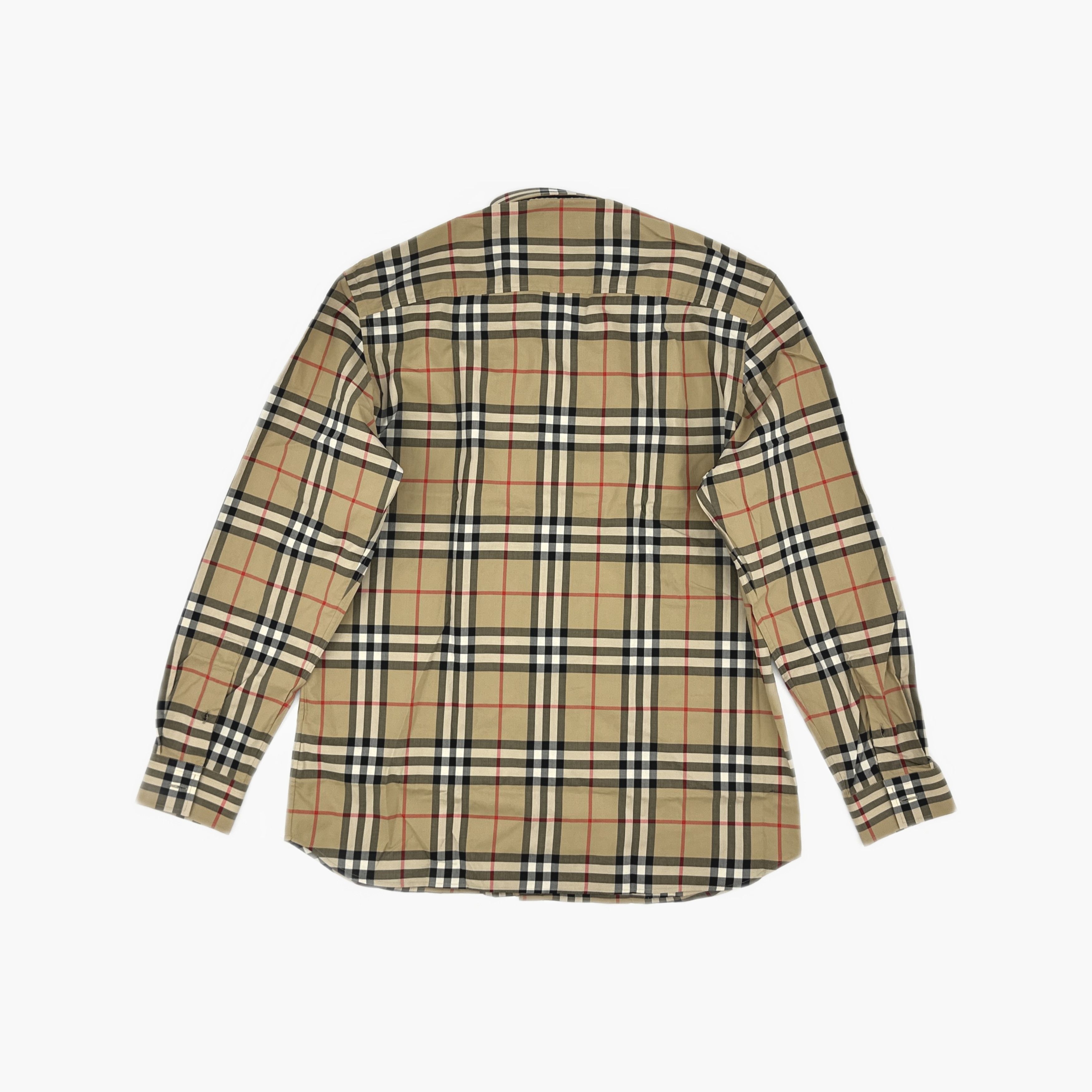 Burberry Burberry Check Long Sleeve Button Up Shirt Size L Size US L / EU 52-54 / 3 - 2 Thumbnail