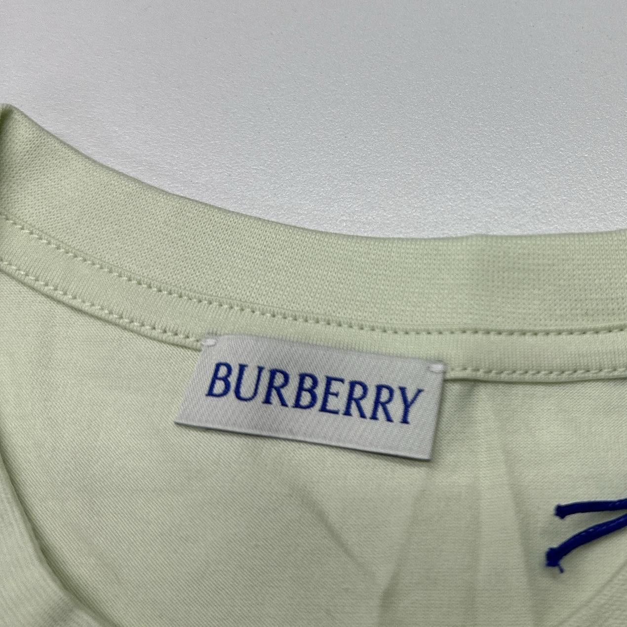 Burberry Burberry Logo Pistachio T-Shirt Size L Size US L / EU 52-54 / 3 - 7 Thumbnail