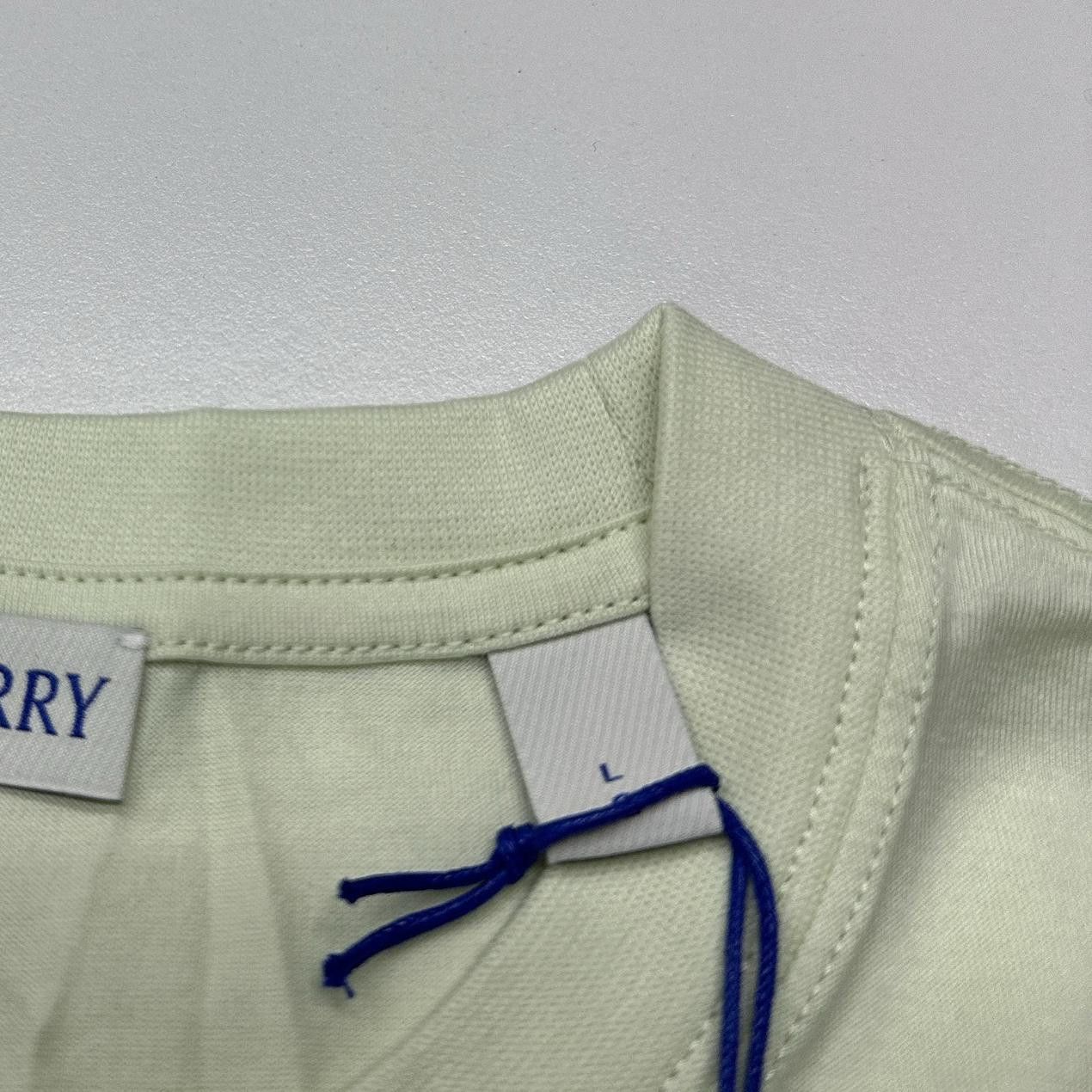 Burberry Burberry Logo Pistachio T-Shirt Size L Size US L / EU 52-54 / 3 - 8 Thumbnail