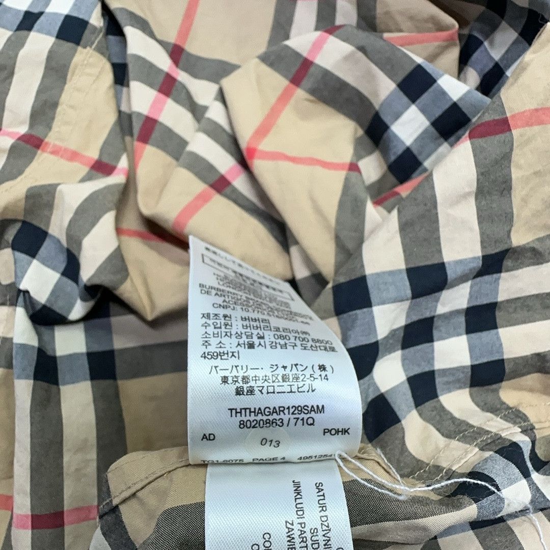 Burberry Burberry Check Button Up Shirt Size XS Size US XS / EU 42 / 0 - 4 Thumbnail
