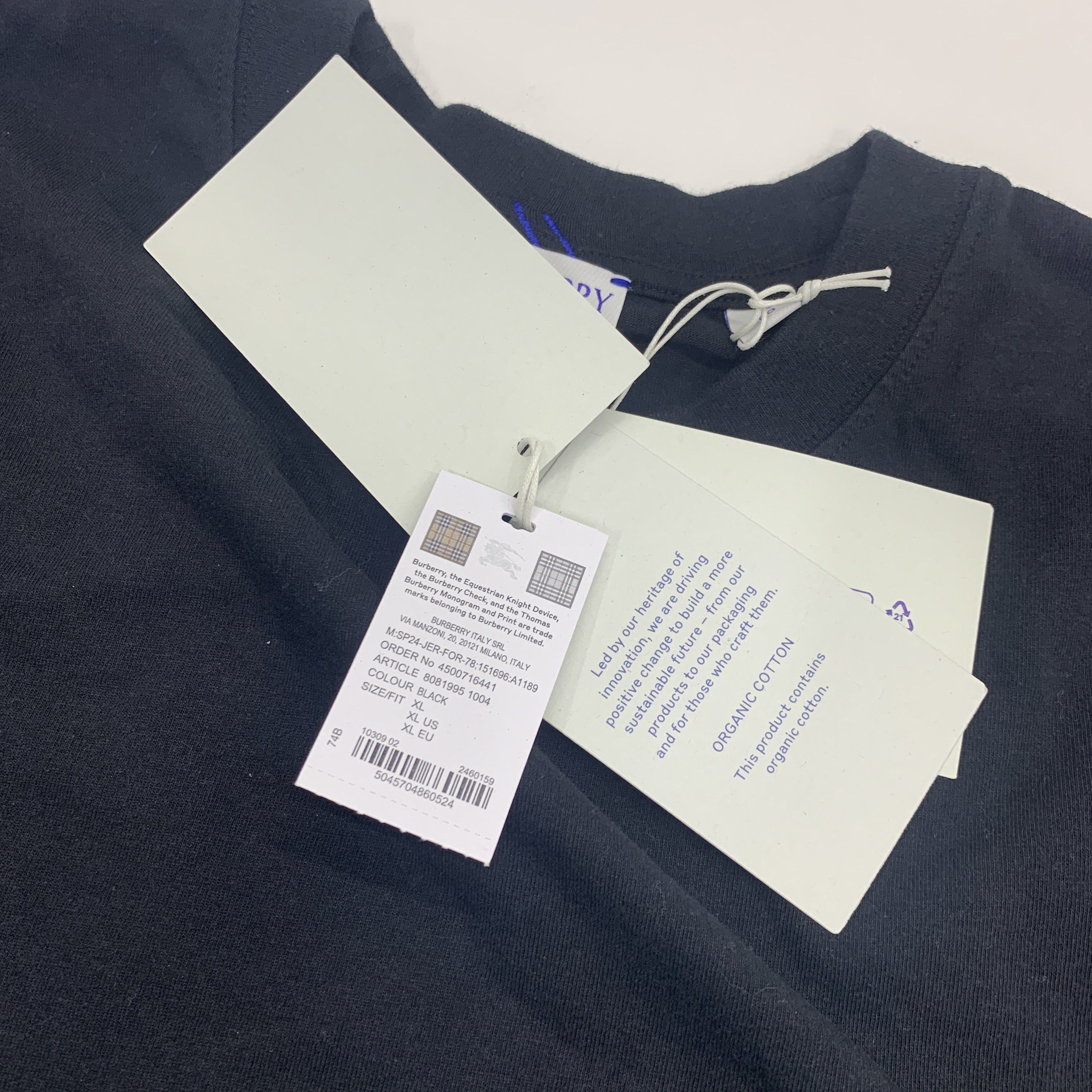 Burberry Burberry Equestrian Knight Long Sleeve T-Shirt Size XL Size US XL / EU 56 / 4 - 5 Thumbnail
