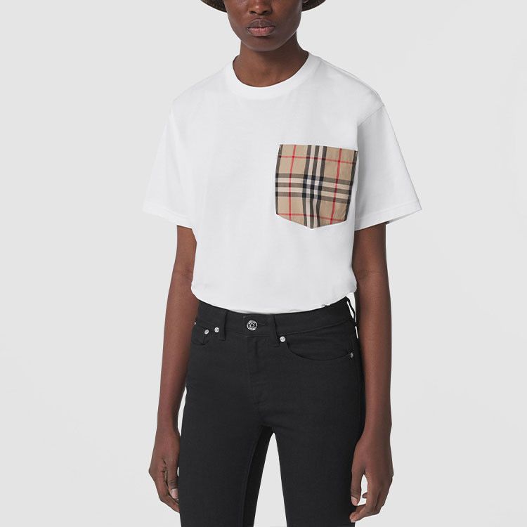 Burberry Burberry Check Pocket T-Shirt Size M Size M / US 6-8 / IT 42-44 - 11 Thumbnail