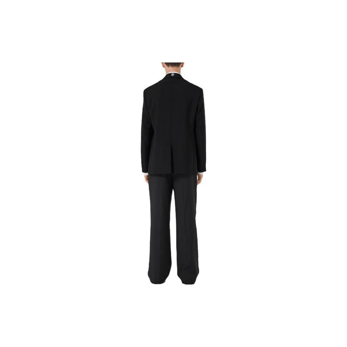 Burberry Burberry Double Breasted Wool Blazer Black Size 38R Size 38R - 7 Thumbnail
