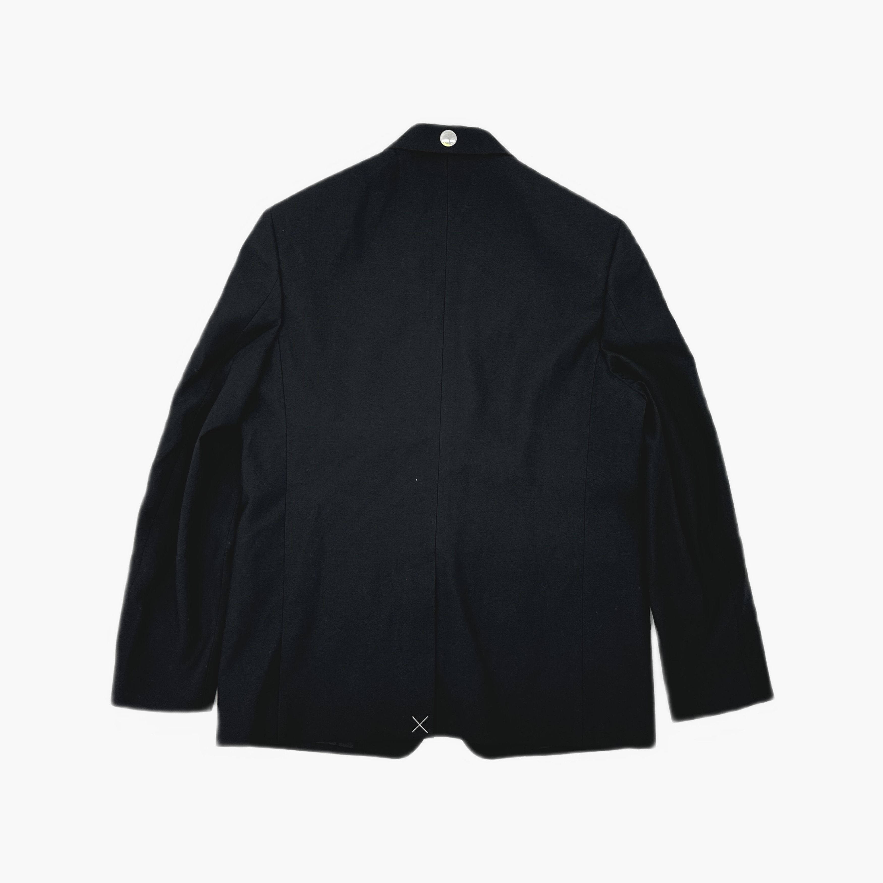 Burberry Burberry Double Breasted Wool Blazer Black Size 38R Size 38R - 2 Thumbnail