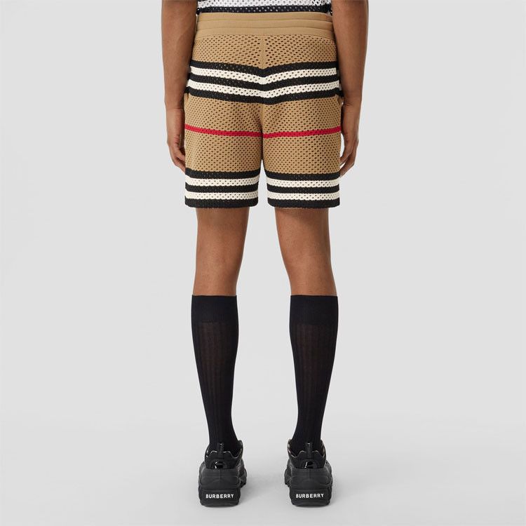 Burberry Burberry Striped Mesh Shorts Size XS Size US 28 / EU 44 - 6 Thumbnail