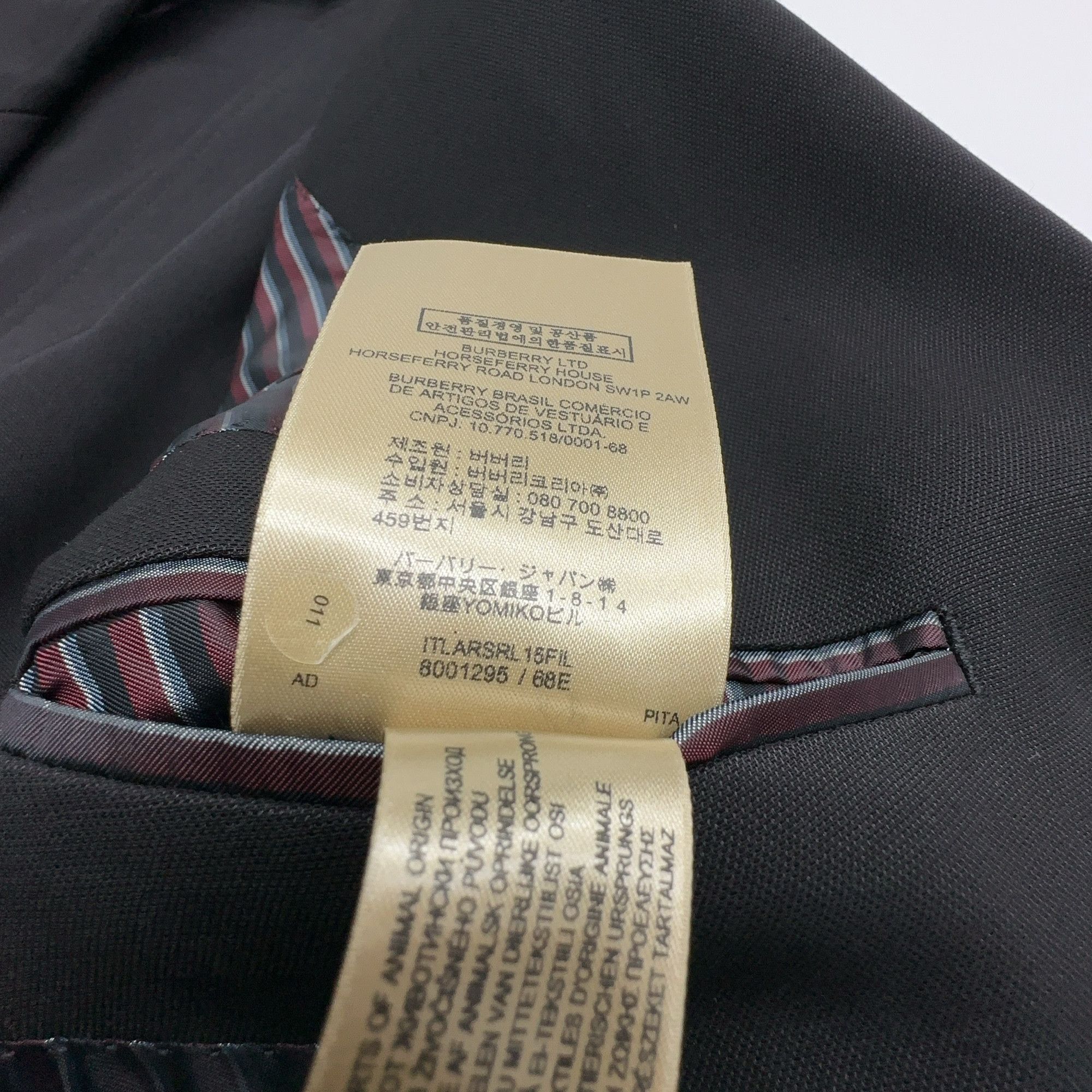Burberry Burberry Double Breasted Blazer Size IT 44 Size M / US 6-8 / IT 42-44 - 3 Thumbnail