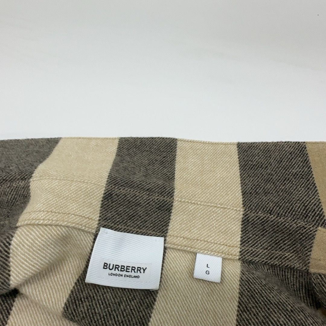 Burberry Burberry Check Wool Zip-Up Jacket Size L Size US L / EU 52-54 / 3 - 4 Thumbnail