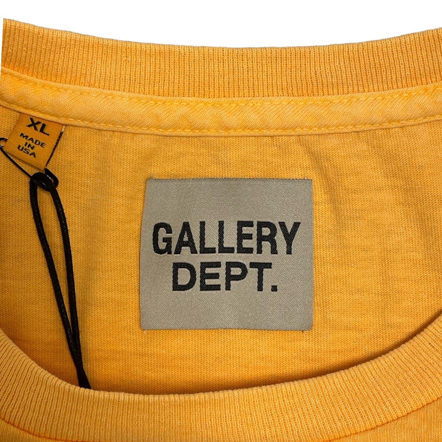 Gallery Dept. Gallery Department French Logo Short Sleeve Tee Shirt Flo Or Size US XL / EU 56 / 4 - 4 Thumbnail