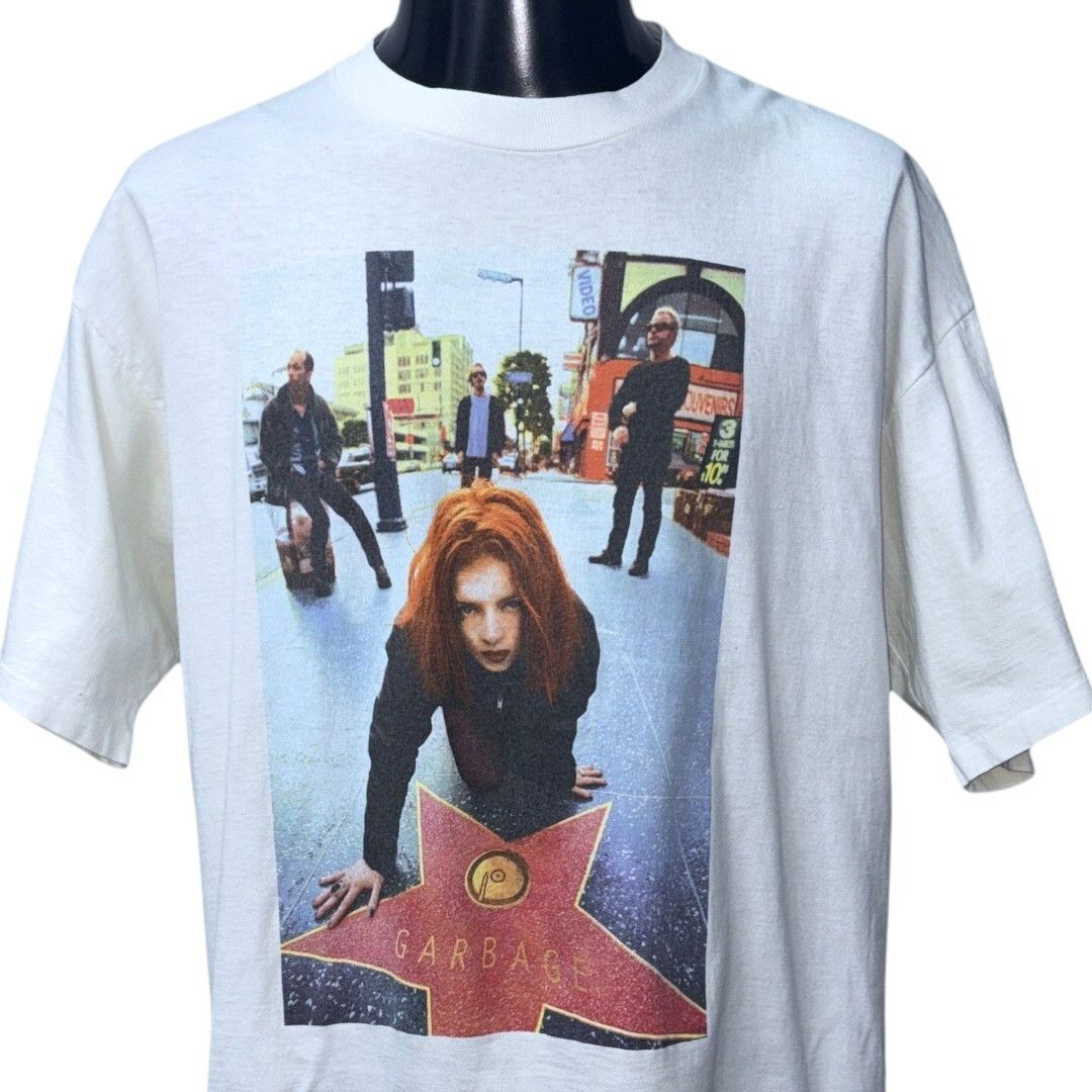 Vintage GARBAGE T-Shirt Size XL Size US XL / EU 56 / 4 - 3 Thumbnail