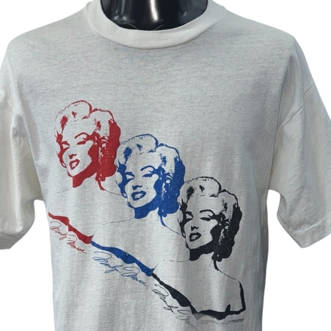 Vintage MARILYN MONROE T-Shirt Size L Size US L / EU 52-54 / 3 - 3 Thumbnail