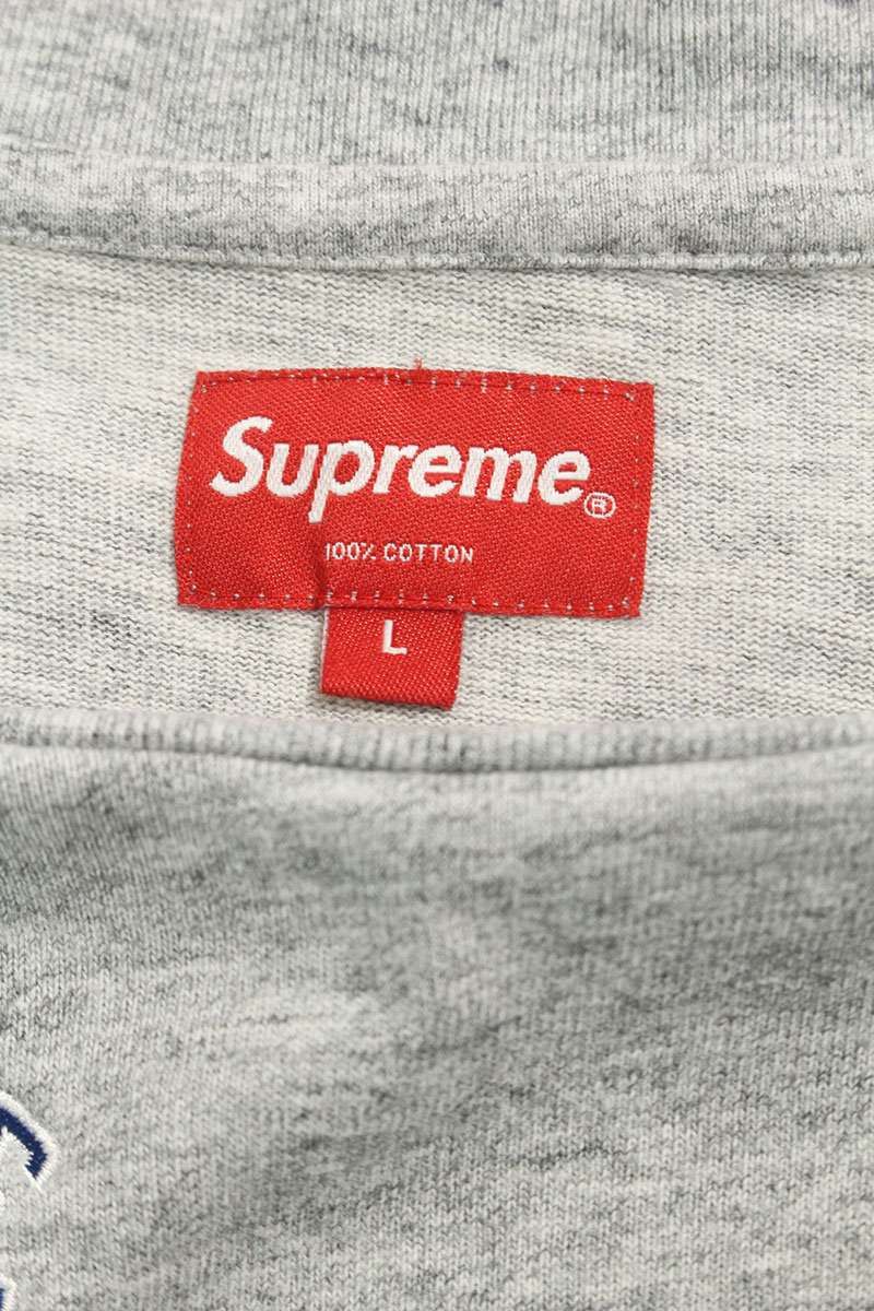 Supreme Supreme 20SS University S S Top Patchwork T-Shirt Gray Size L Size US L / EU 52-54 / 3 - 3 Thumbnail