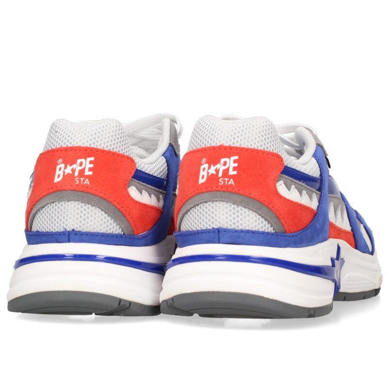 Bape Bape SHARK STA Sneakers Blue x White Size 27cm Size US 9 / EU 42 - 2 Thumbnail
