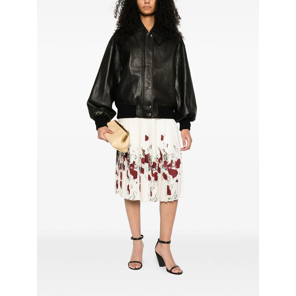KHAITE Khaite BLACK Jackets - Leather Jackets Size S / US 4 / IT 40 - 3 Thumbnail