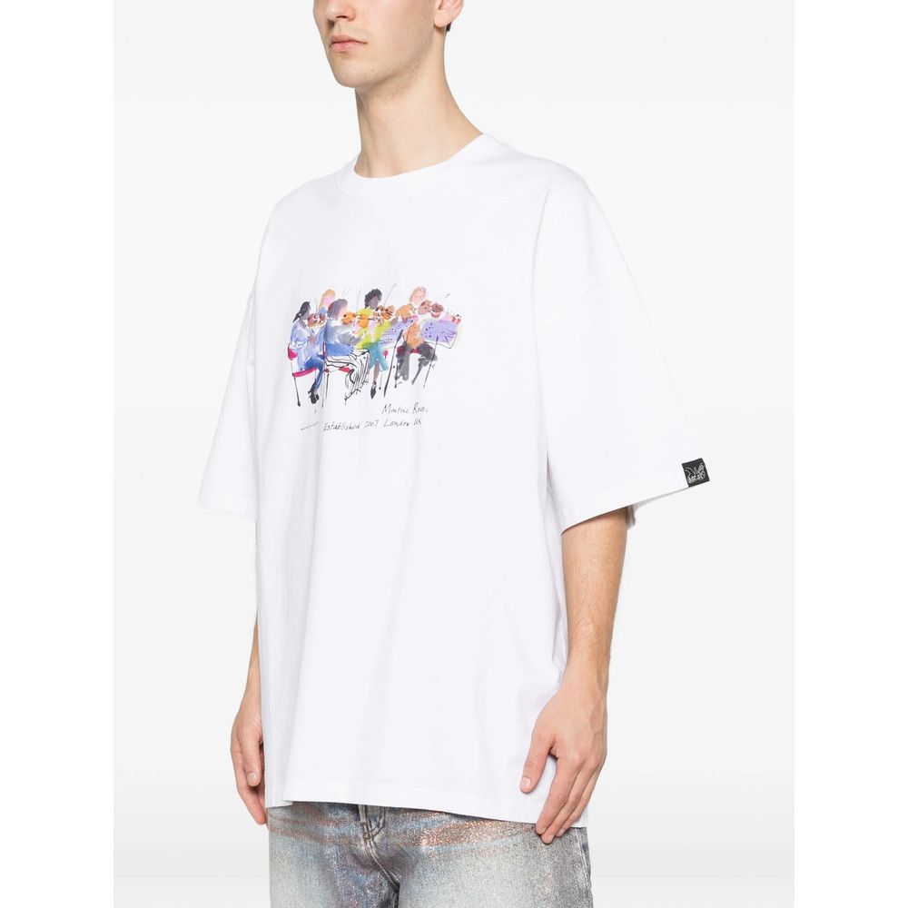 Martine Rose Martine Rose WHITE T-Shirts & Vests - T-Shirts Size US L / EU 52-54 / 3 - 3 Thumbnail