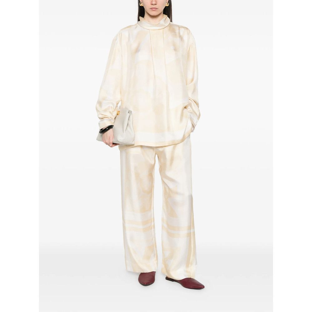 Carven Carven NEUTRALS Tops - Blouses Size M / US 6-8 / IT 42-44 - 3 Thumbnail