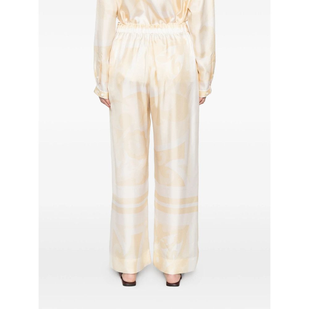 Carven Carven NEUTRALS Trousers - Palazzo Pants Size 27" / US 4 / IT 40 - 3 Thumbnail