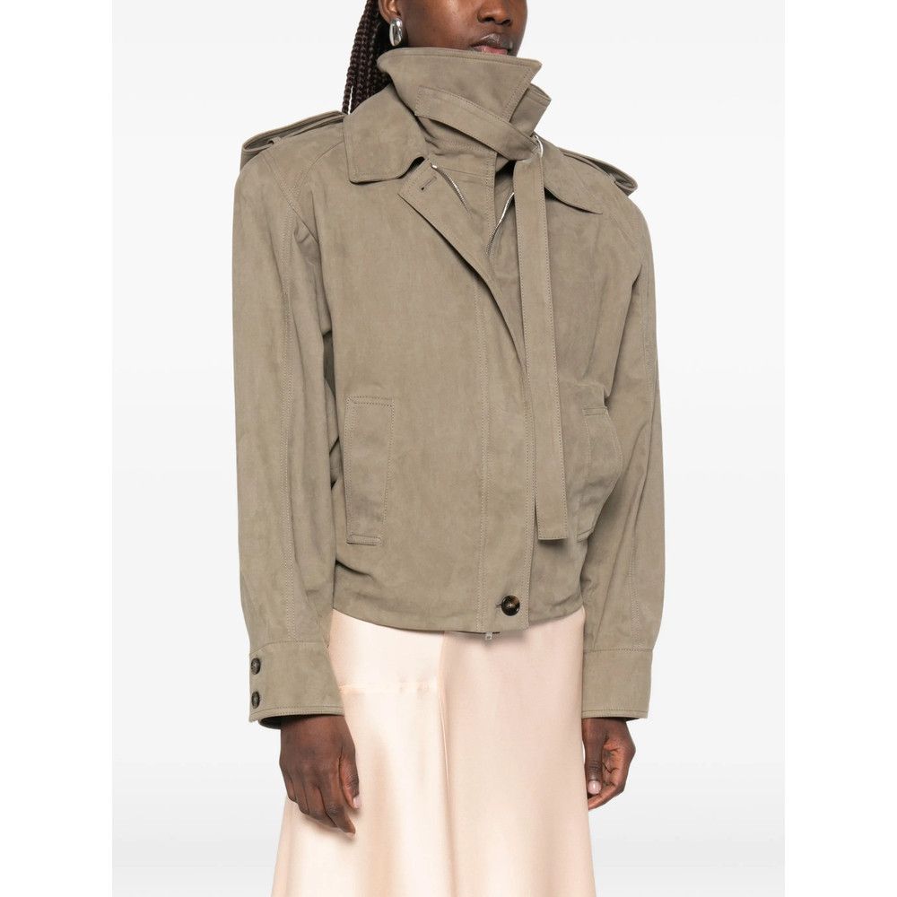 Stella McCartney Stella Mccartney NEUTRALS Jackets - Military Jackets Size XS / US 0-2 / IT 36-38 - 4 Thumbnail
