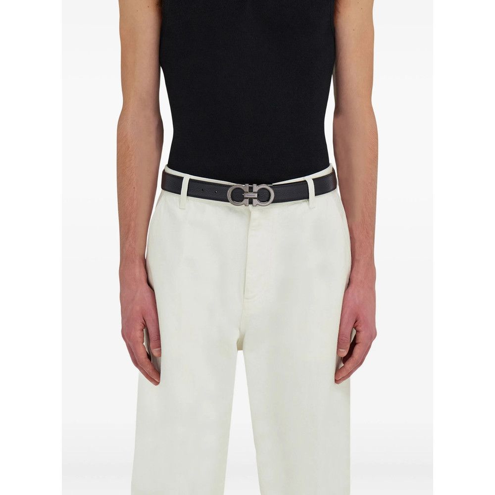 Salvatore Ferragamo Ferragamo BLACK Belts Size ONE SIZE - 2 Thumbnail