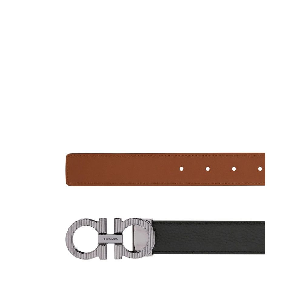 Salvatore Ferragamo Ferragamo BLACK Belts Size ONE SIZE - 3 Thumbnail