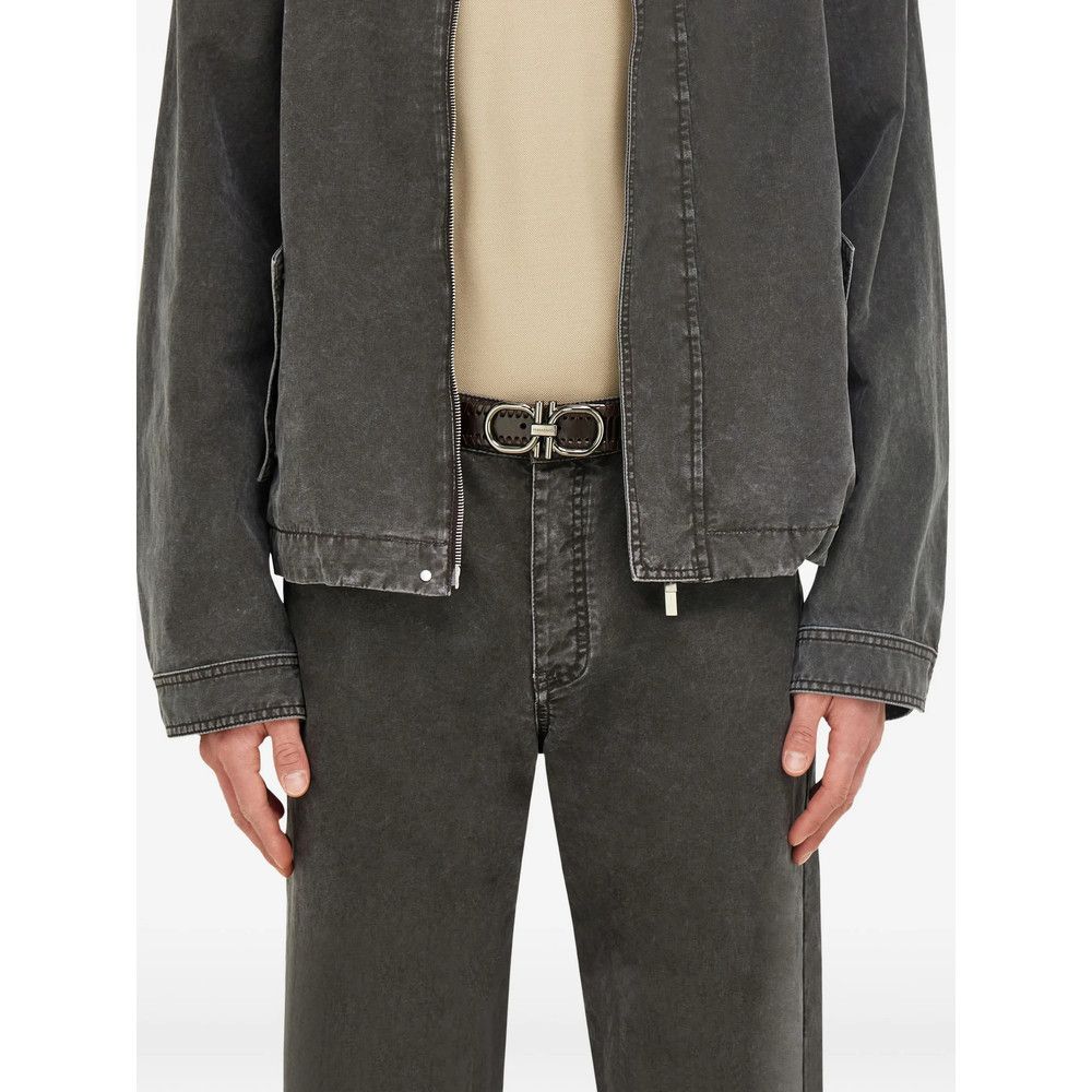 Salvatore Ferragamo Ferragamo BLACK Belts Size ONE SIZE - 4 Thumbnail