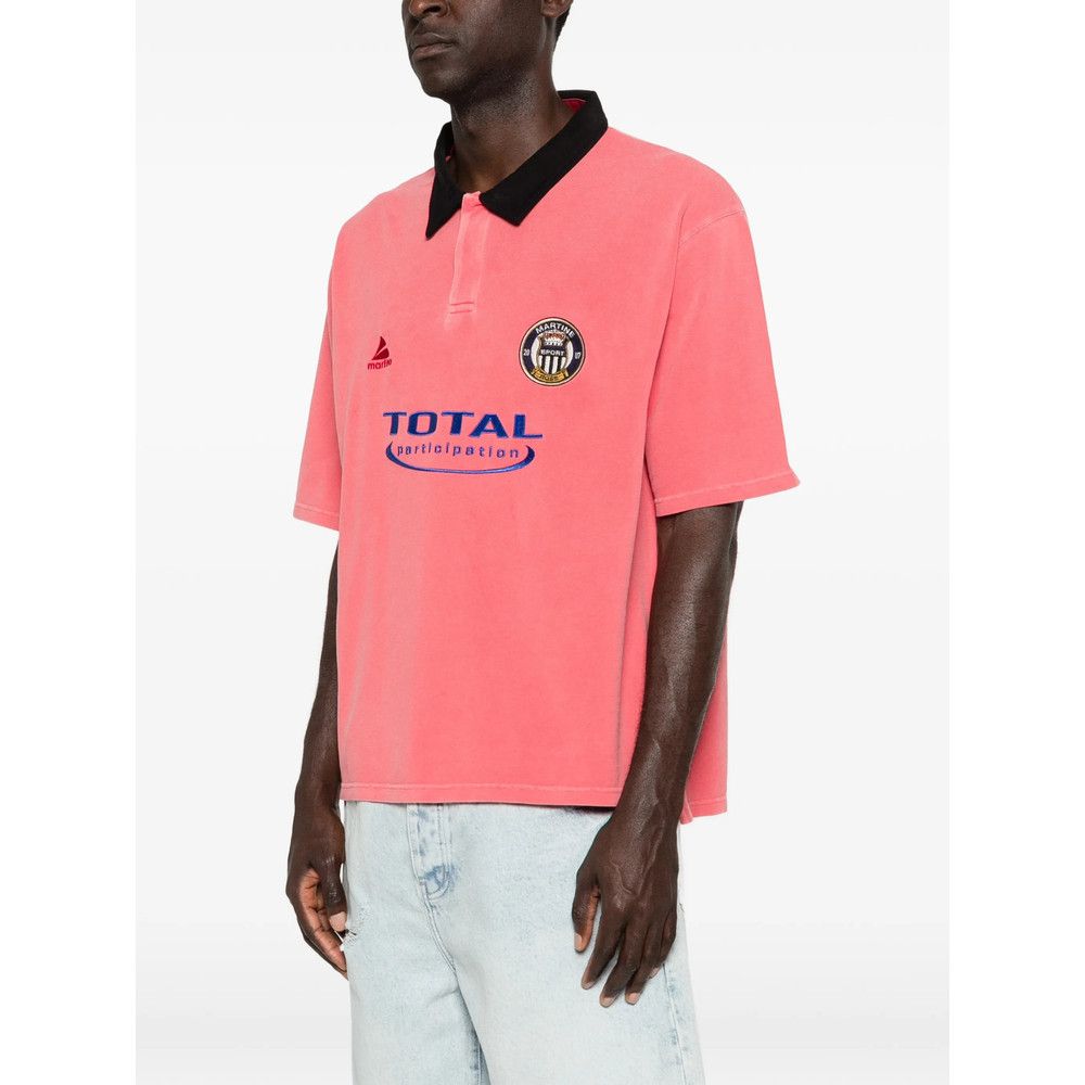 Martine Rose Martine Rose PINK Polo Shirts Size US L / EU 52-54 / 3 - 5 Thumbnail