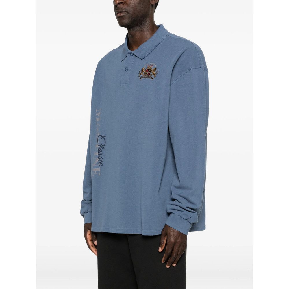 Martine Rose Martine Rose BLUE Polo Shirts Size US M / EU 48-50 / 2 - 3 Thumbnail