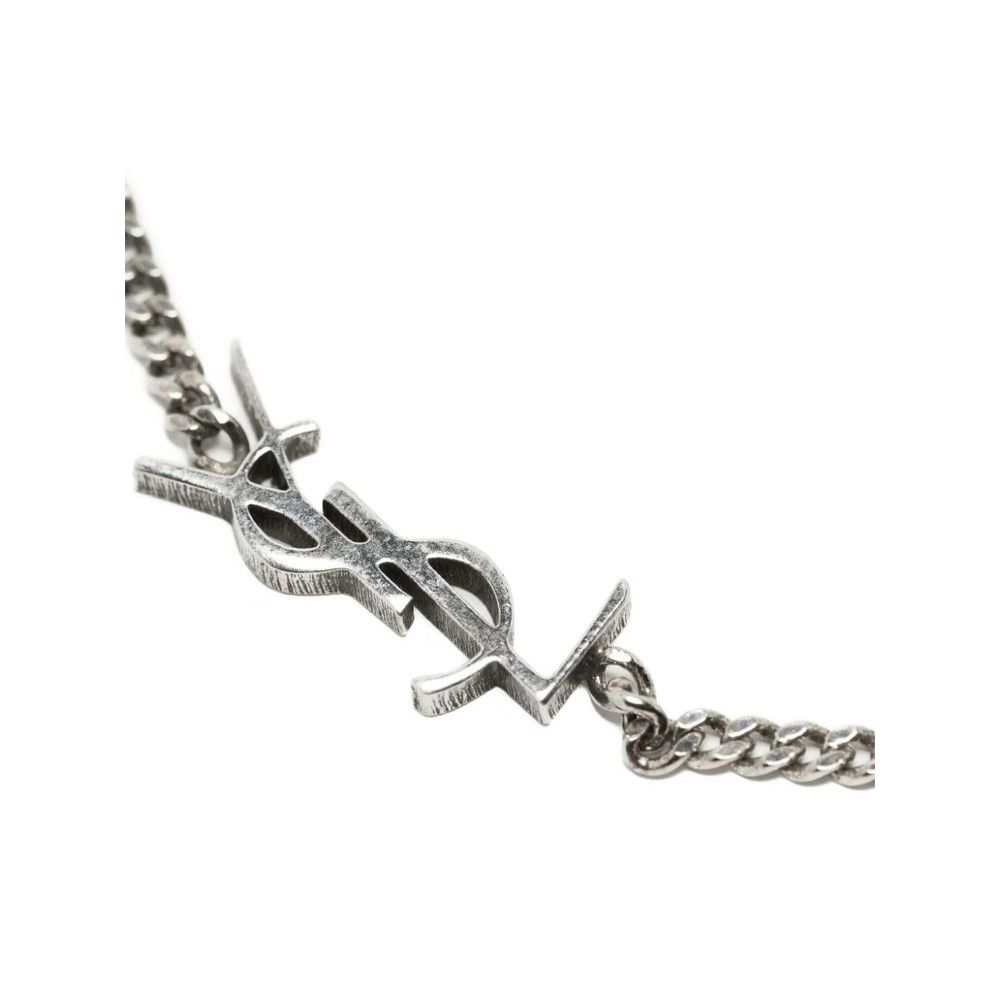 Saint Laurent Paris Saint Laurent SILVER Bracelets Size ONE SIZE - 3 Thumbnail