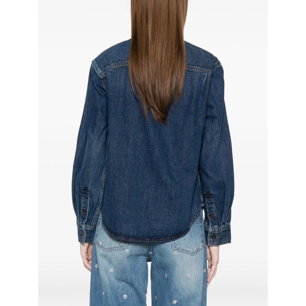 Frame Frame BLUE Tops - Shirts Size XS / US 0-2 / IT 36-38 - 4 Thumbnail
