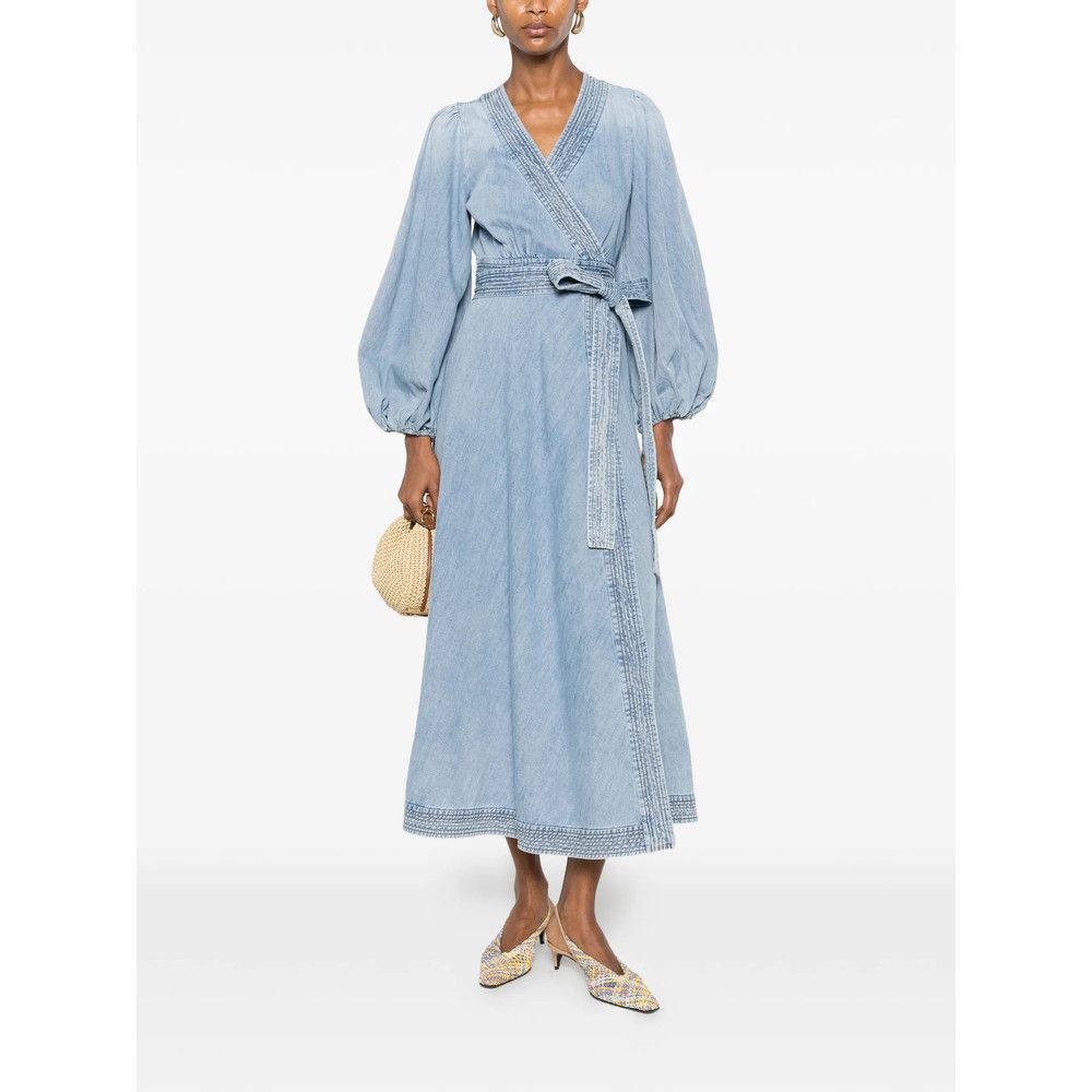 Zimmermann Zimmermann BLUE Dresses - Day Dresses Size L / US 10 / IT 46 - 3 Thumbnail
