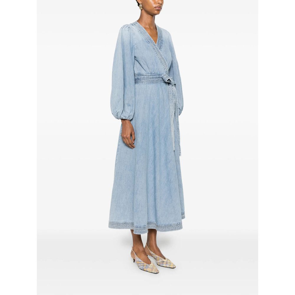 Zimmermann Zimmermann BLUE Dresses - Day Dresses Size L / US 10 / IT 46 - 2 Thumbnail
