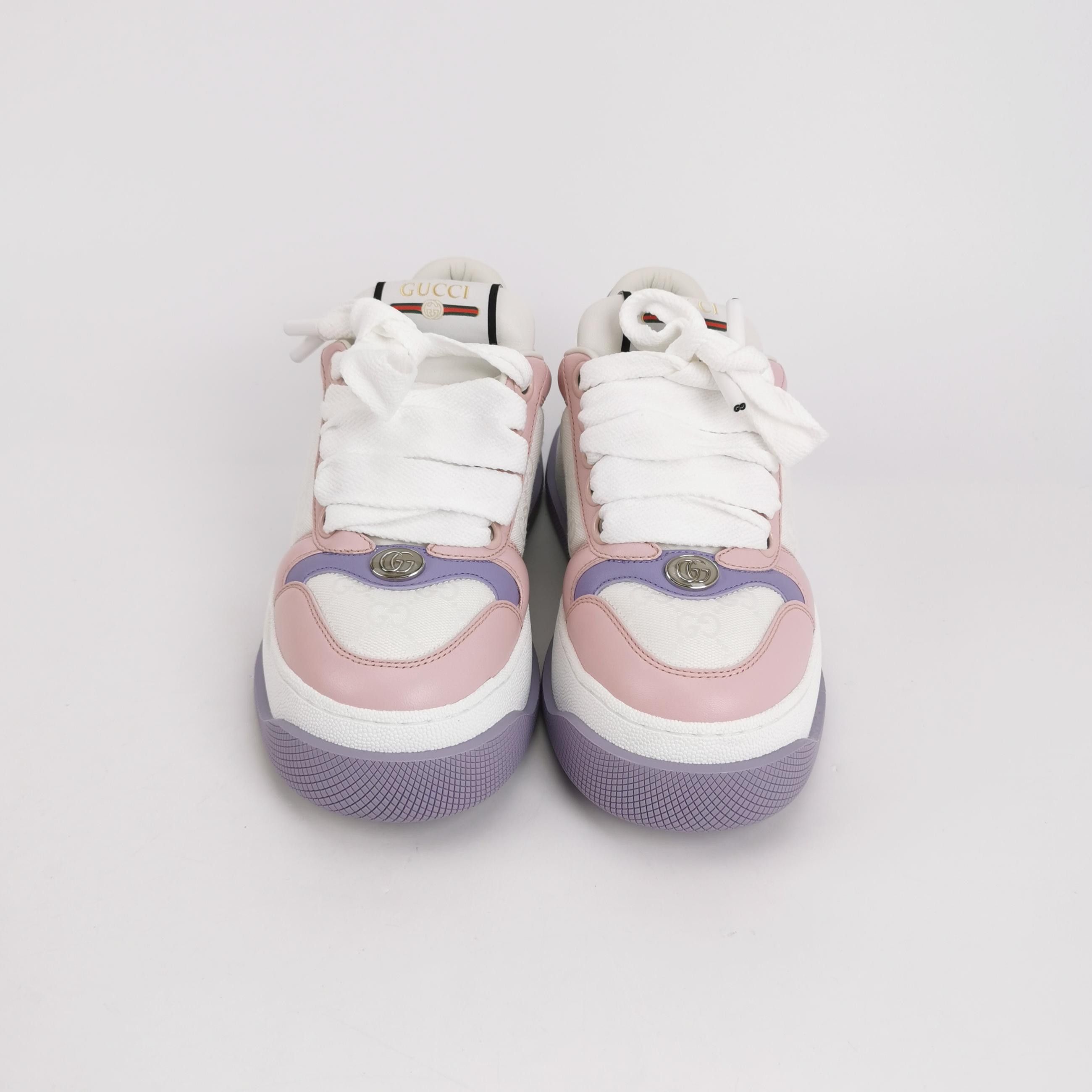 Gucci Gucci Women 6-5 Lowtop Sneakers Size US 6.5 / IT 36.5 - 3 Thumbnail