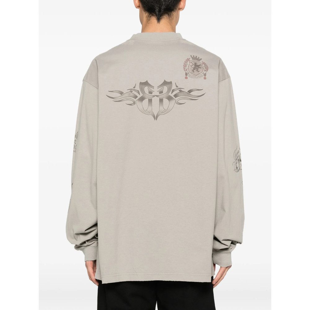 Balenciaga Balenciaga GREY T-Shirts & Vests - T-Shirts Size US S / EU 44-46 / 1 - 5 Thumbnail