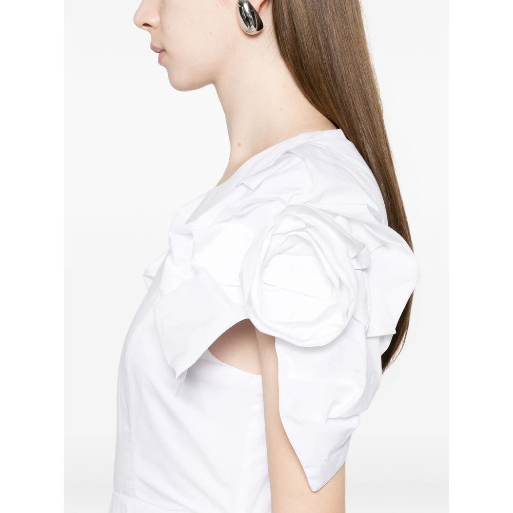 Simone Rocha Simone Rocha WHITE Dresses - Day Dresses Size M / US 6-8 / IT 42-44 - 2 Thumbnail