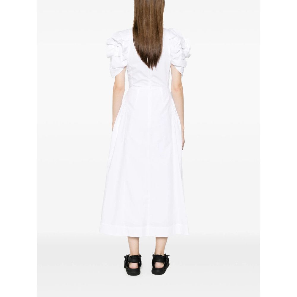 Simone Rocha Simone Rocha WHITE Dresses - Day Dresses Size M / US 6-8 / IT 42-44 - 4 Thumbnail
