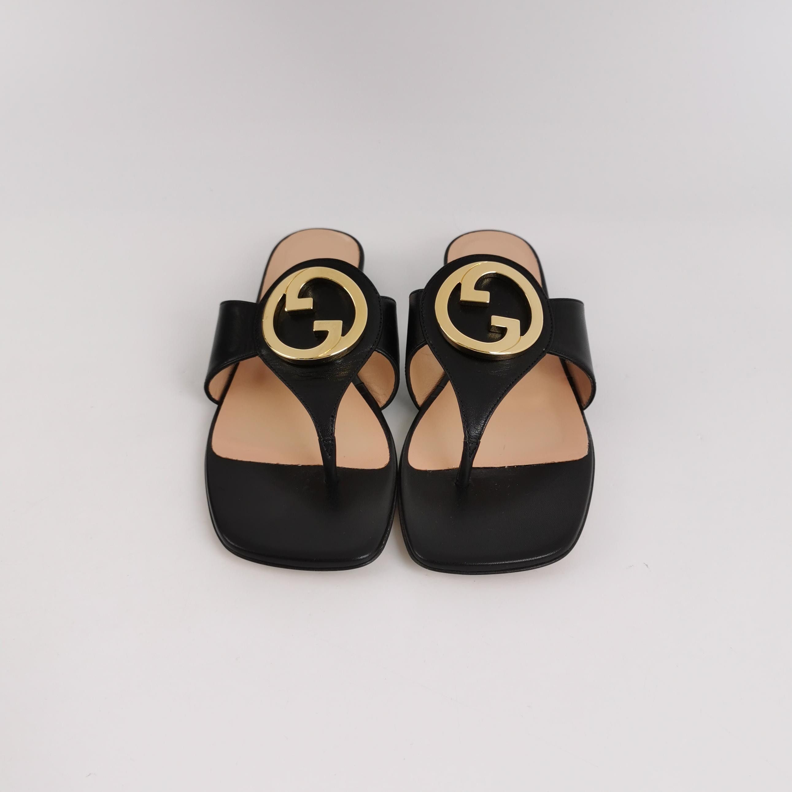 Gucci Gucci Women 5-5 Sandals Size US 5.5 / IT 35.5 - 3 Thumbnail