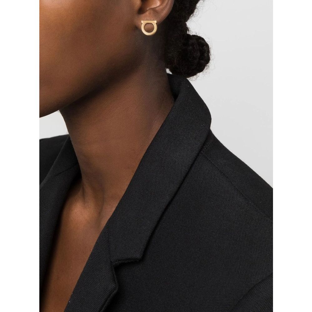 Salvatore Ferragamo Ferragamo GOLD Earrings Size ONE SIZE - 2 Thumbnail