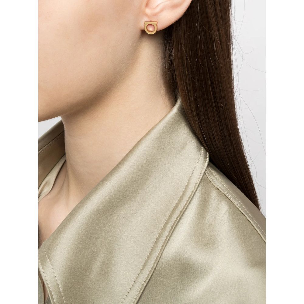 Salvatore Ferragamo Ferragamo GOLD Earrings Size ONE SIZE - 2 Thumbnail