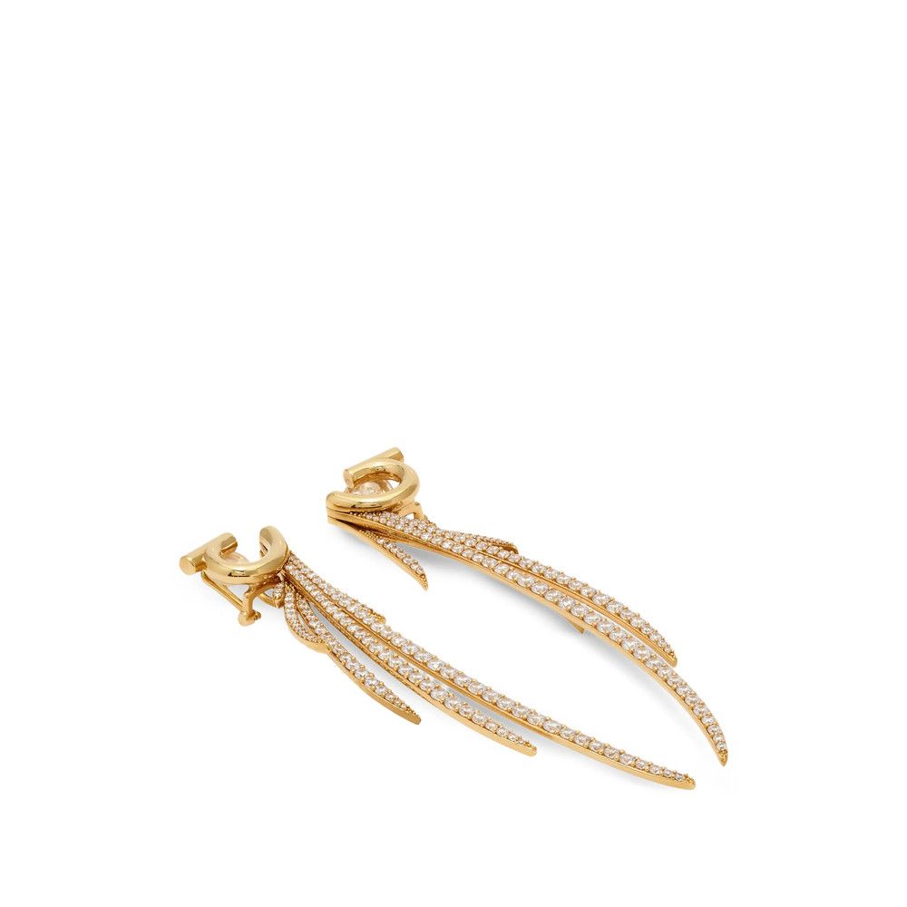 Salvatore Ferragamo Ferragamo GOLD Earrings Size ONE SIZE - 4 Thumbnail