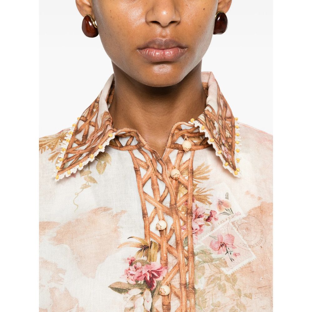Zimmermann Zimmermann PINK Tops - Shirts Size XS / US 0-2 / IT 36-38 - 2 Thumbnail