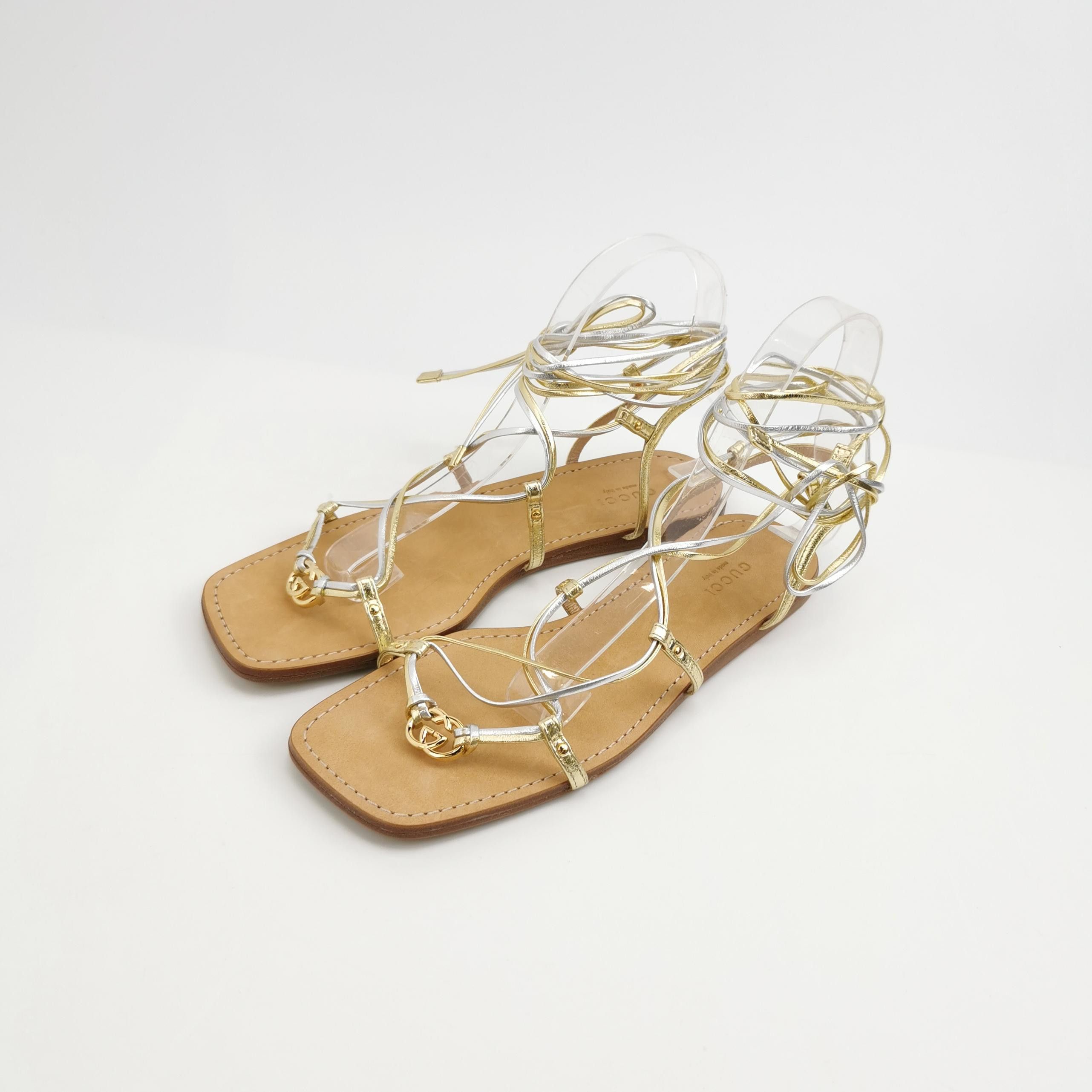 Gucci Gucci Women 8 Sandals Size US 8 / IT 38 - 2 Thumbnail